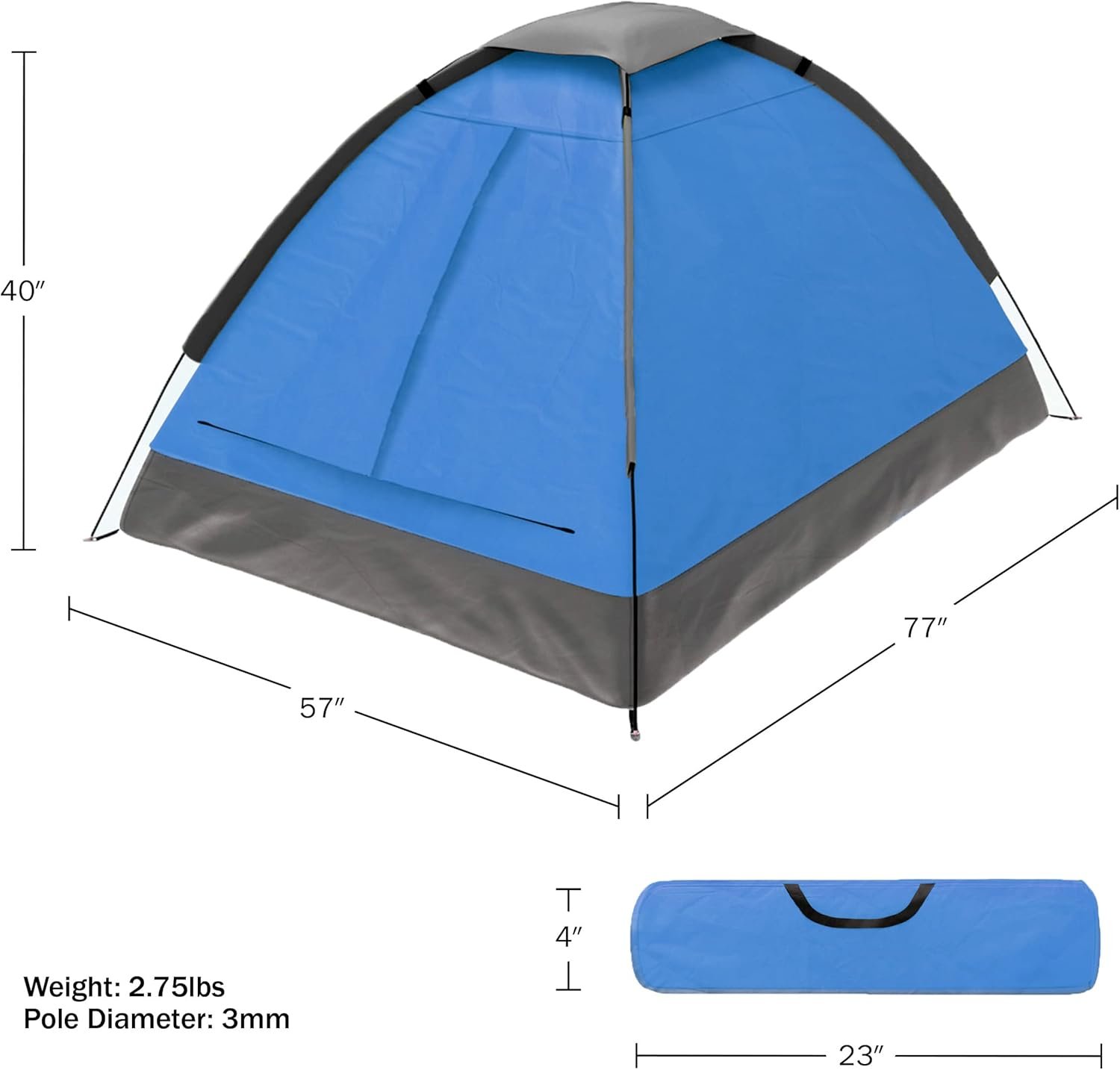 Single-Person Tent - 图片 2