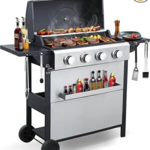 4-Burner Gas BBQ Grill